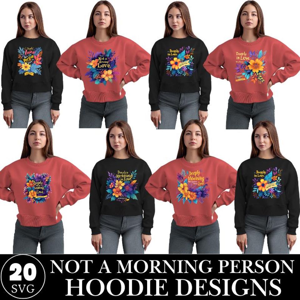 Not a Morning Person Hoodie Designs, Funny Graphic Hoodie, Cozy Pullover, Gift for Introvert, Lazy Day Outfit, Oversized Jumper, Cozy Jumper