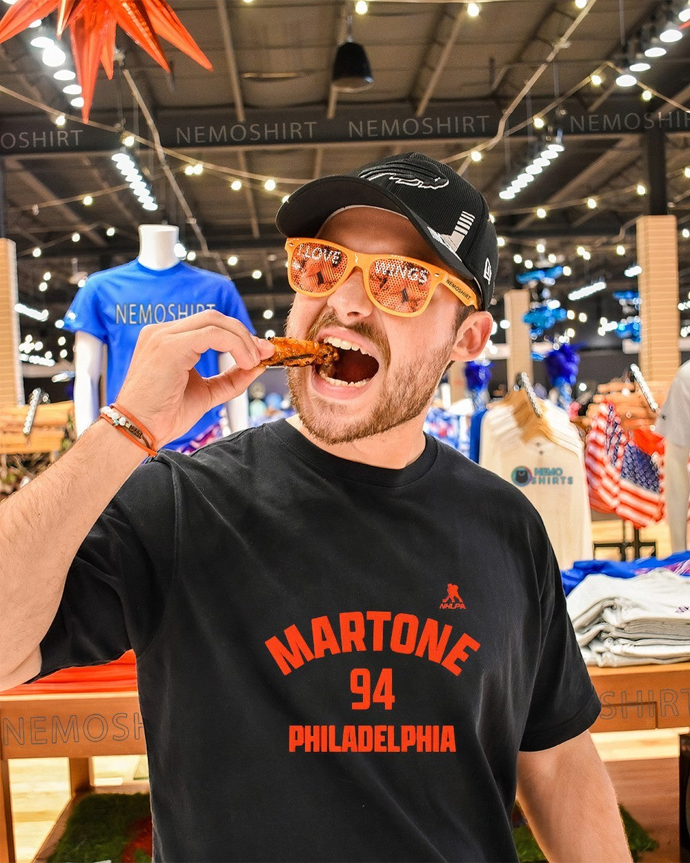 Porter Martone 94 Philadelphia Flyers name and number shirt