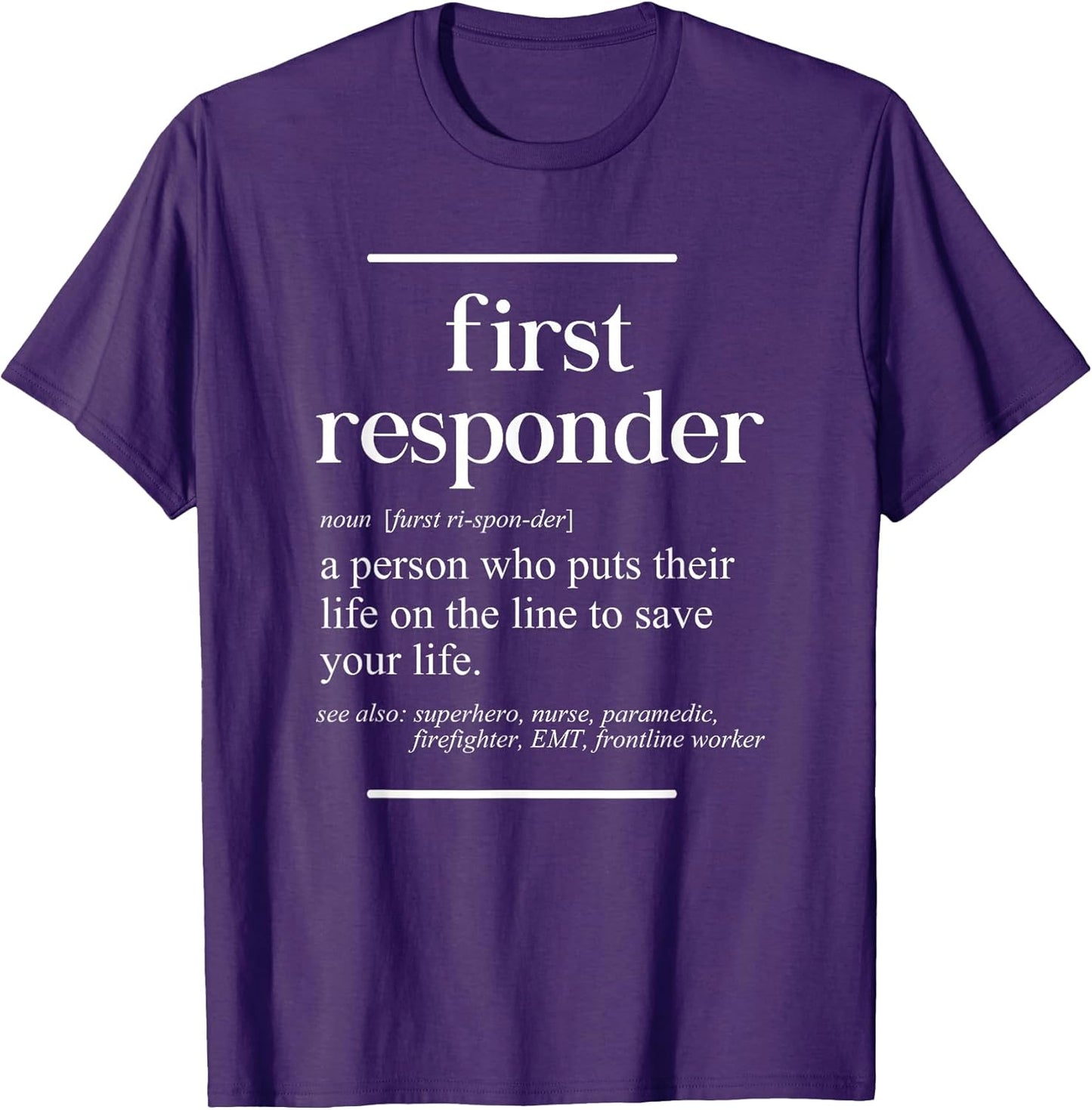 EMT Paramedic Firefighter Gift for Men and Women