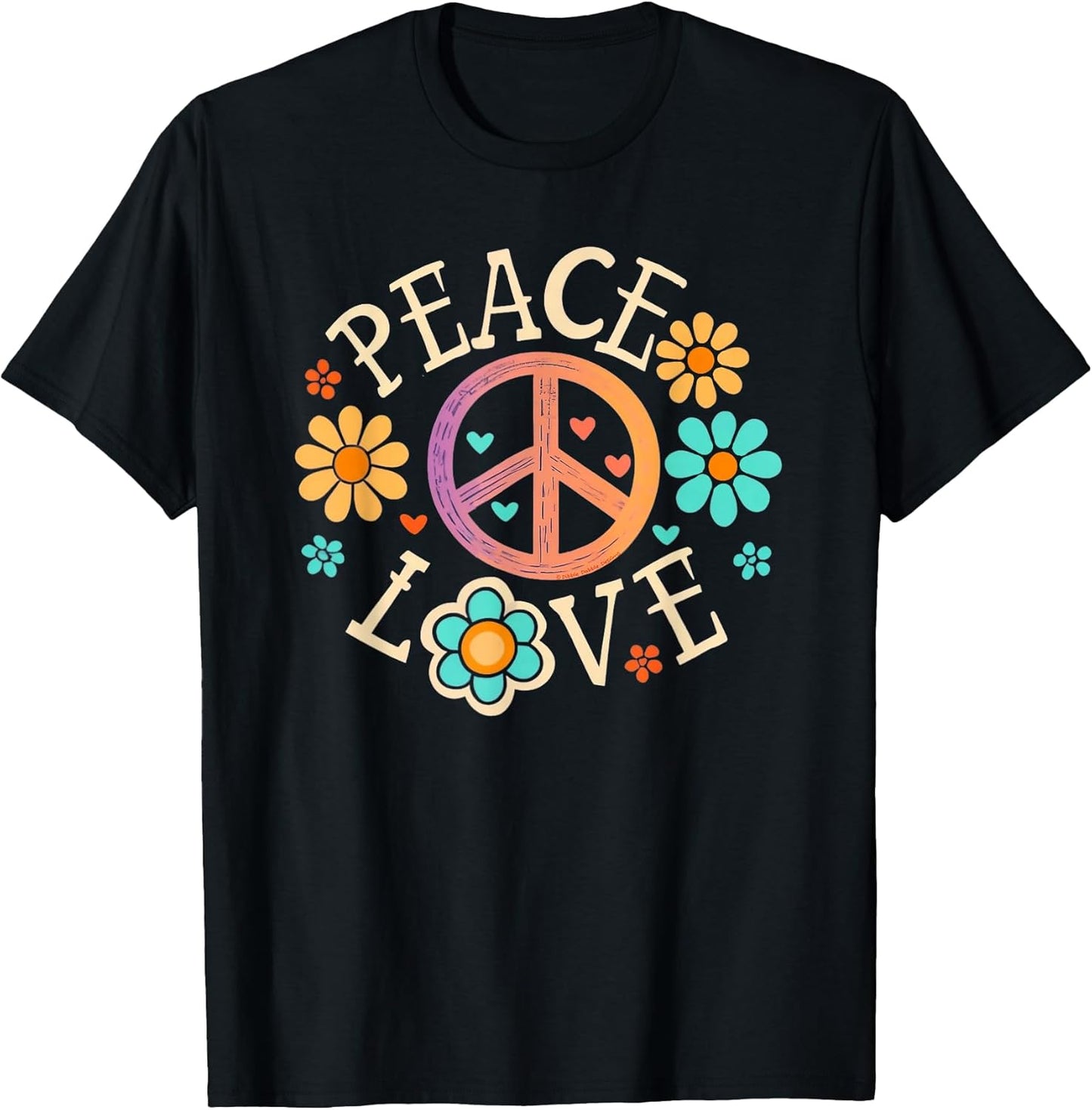 Dibble Dabble Designs Peace Love Hippie Style