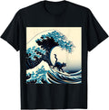 Black Cat Surfing Graphic Designs