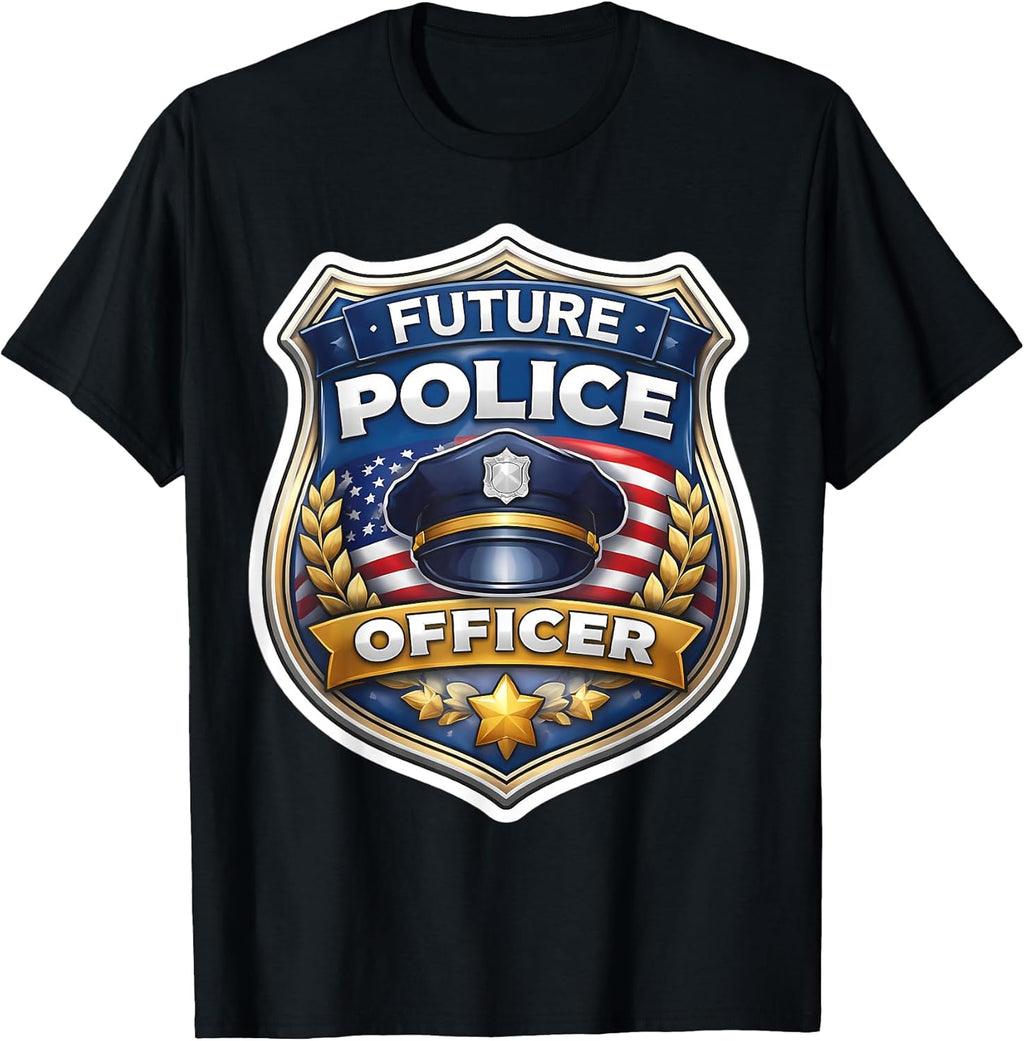 Future Police Officer Academy Boys Kids Merch