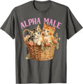 Alpha Kitten Cat Male Funny Ironic Weird Gift