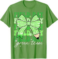 Field Day Teacher Student Kids Retro Field Day Green Team T-Shirt
