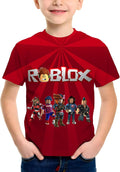 Youth 3D All-Over Print T-Shirt Vibrant Short Sleeve Graphic Tee for Boys & Girls, Crew Neck, Everyday Streetwear