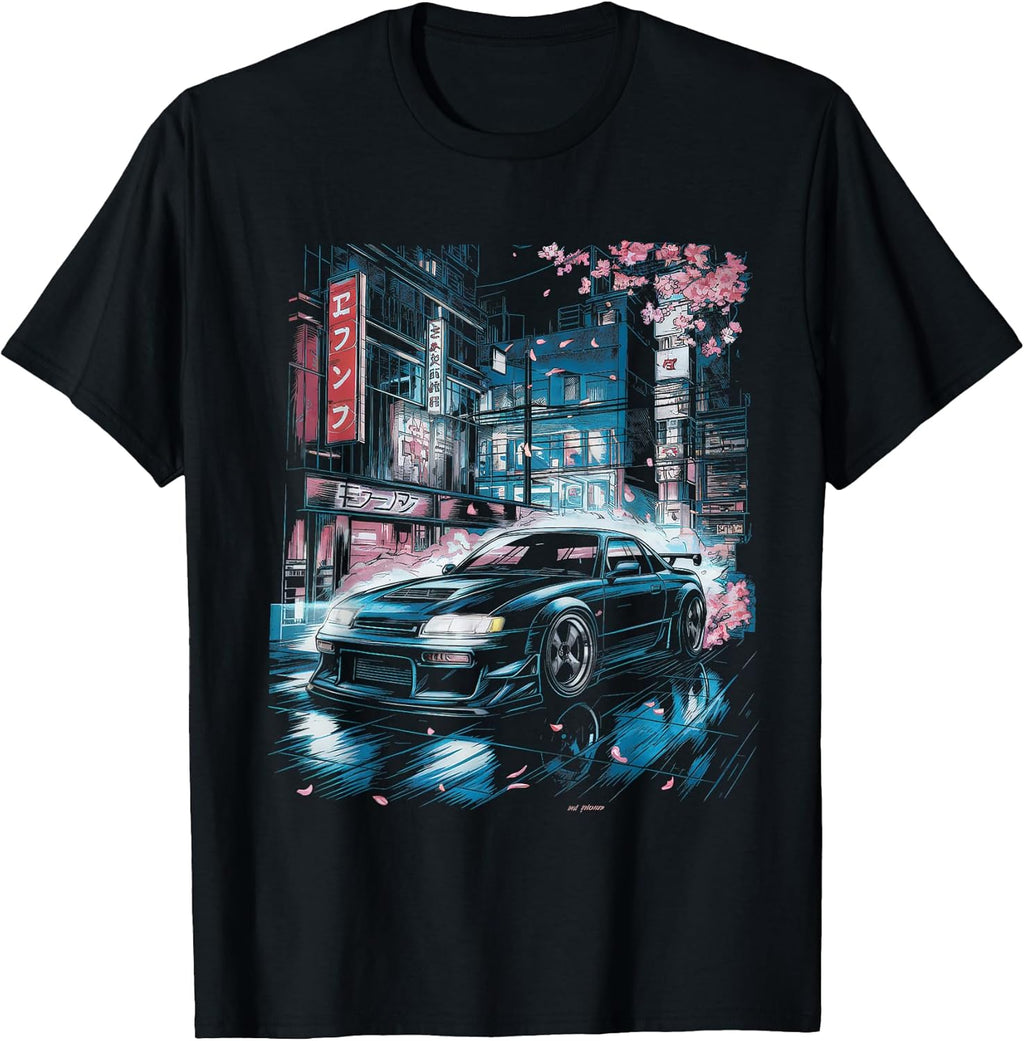 Japanese Car Tshirt Vintage JDM Auto Automobile