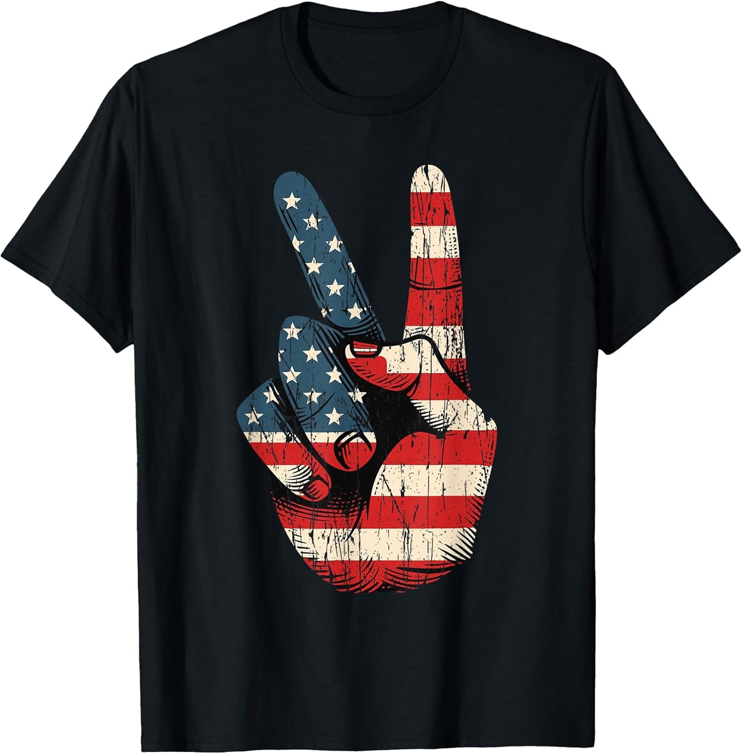USA Flag Gifts for Hippie July 4th