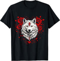 Floral Rose Wolf Clothing Gifts