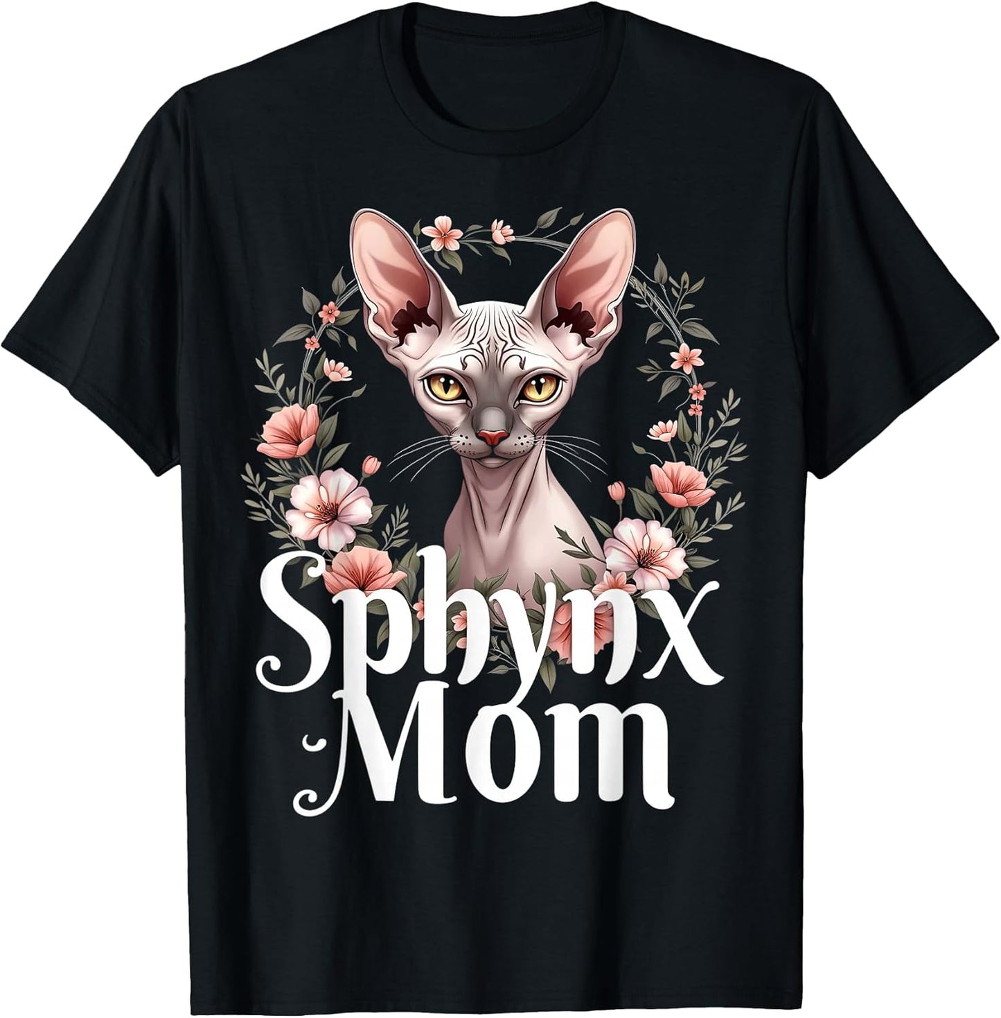 Elegant Sphynx Cat Lover Apparel for Pet Moms