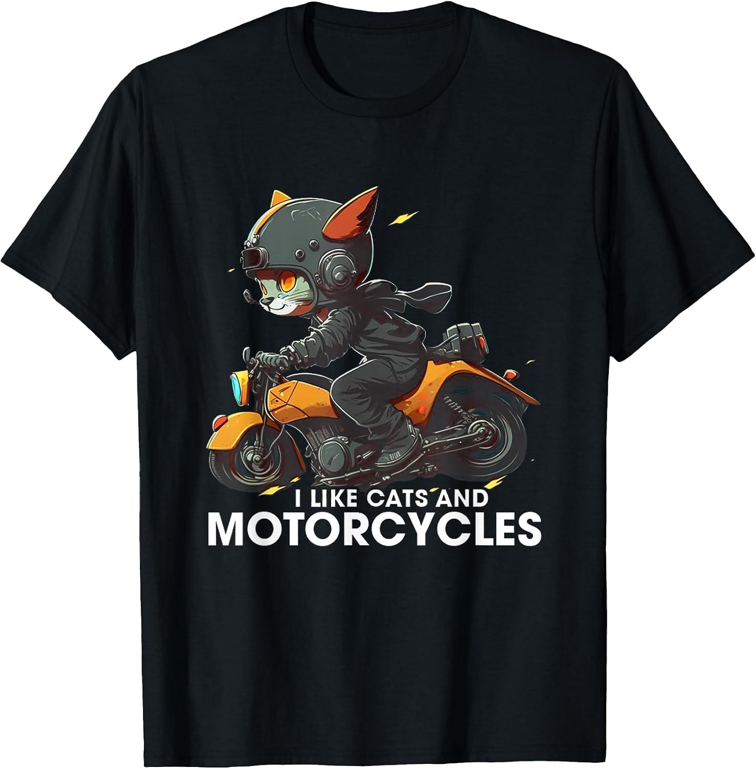 Funny gifts for cats fans & motorcyclists
