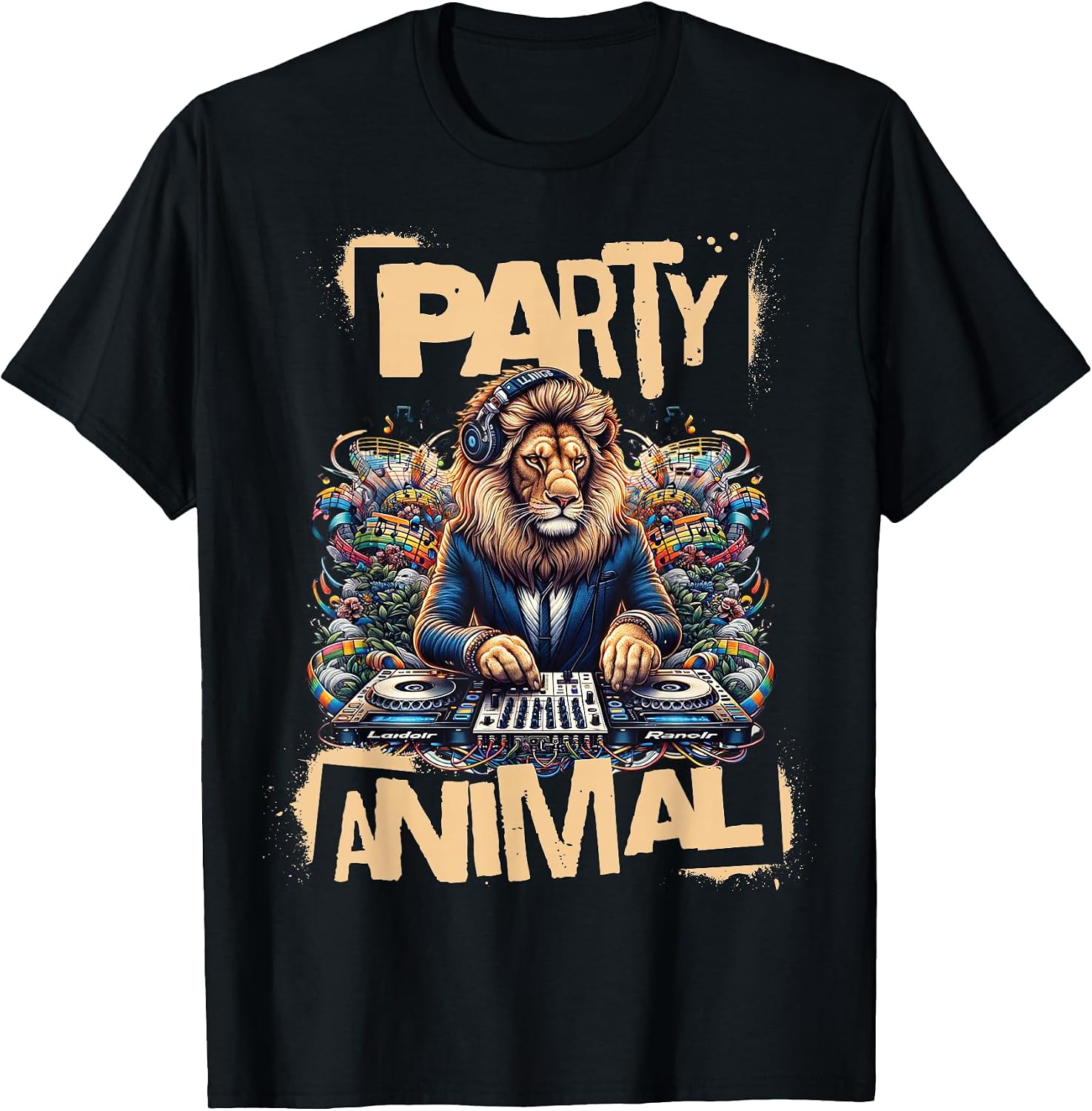 EDM DJ Dance & Music Party Lovers Animals Outfit