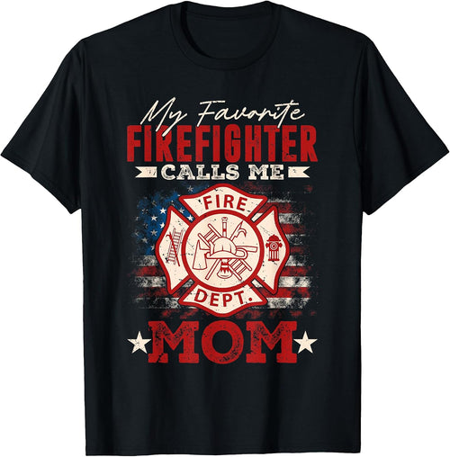 Amb Firefighter Fireman Mom Grandma Mother's Day