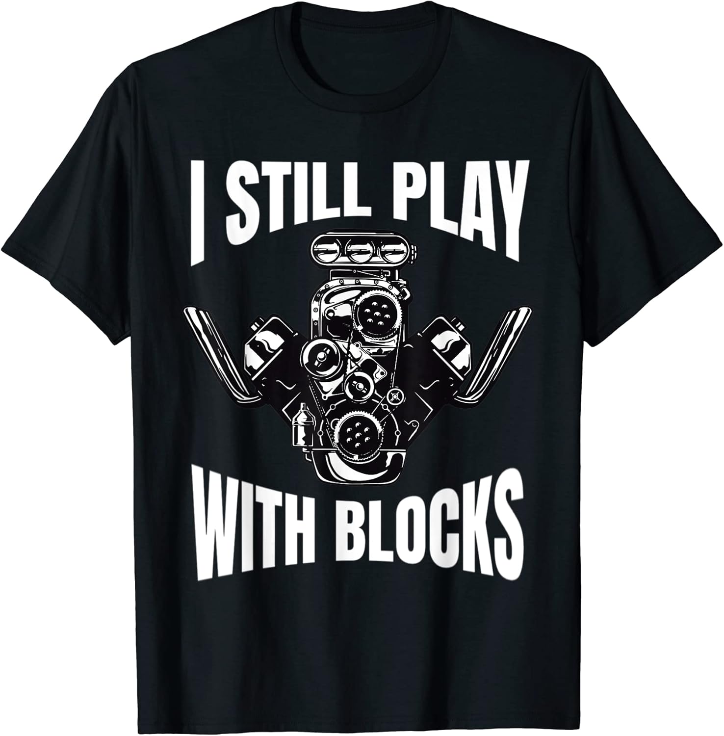I Still Play With Blocks Racing Mechanic Merch