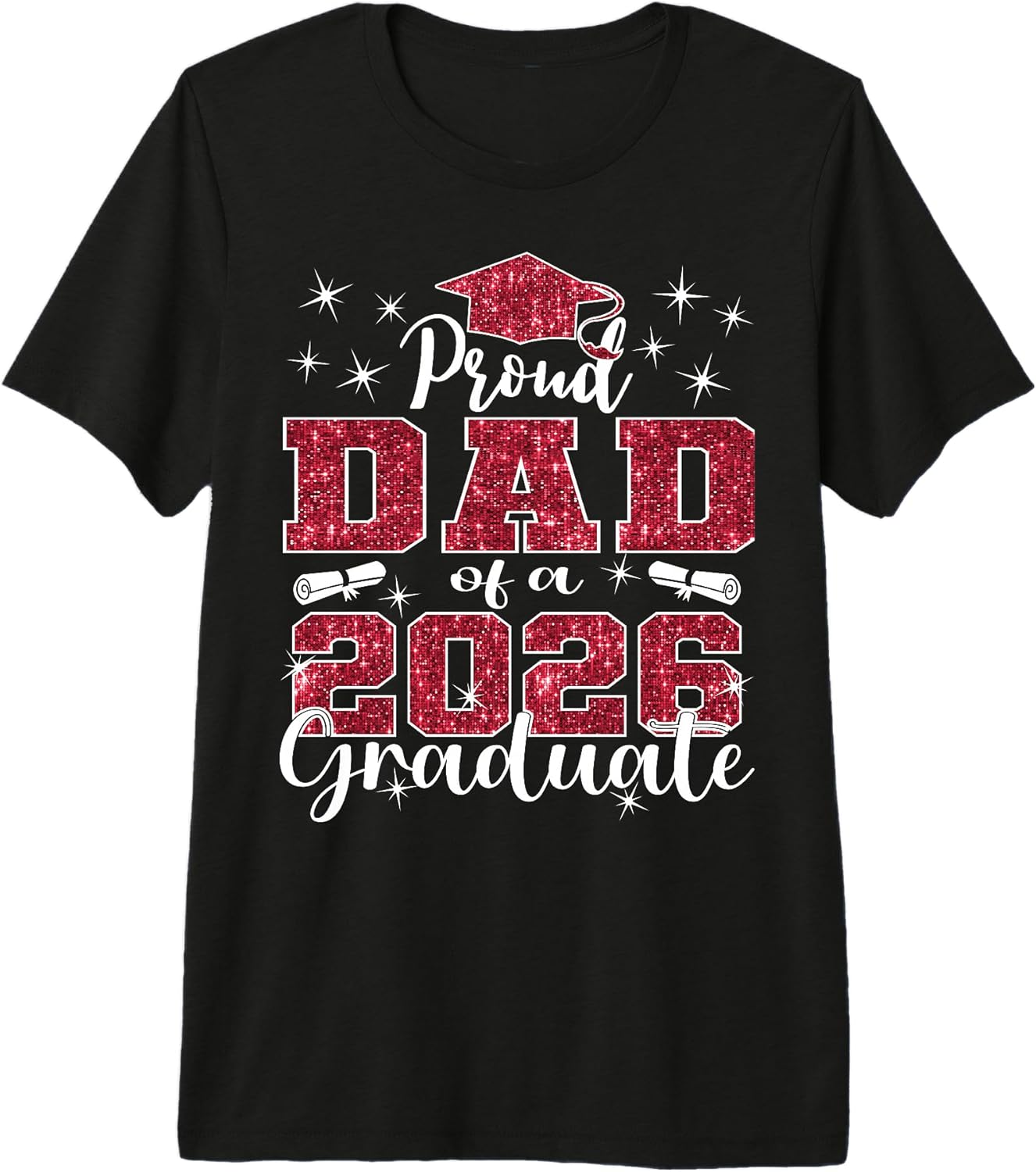 Graduation Class 2026 Graduate Proud Family Red Fo