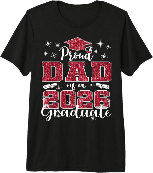 Graduation Class 2026 Graduate Proud Family Red Fo