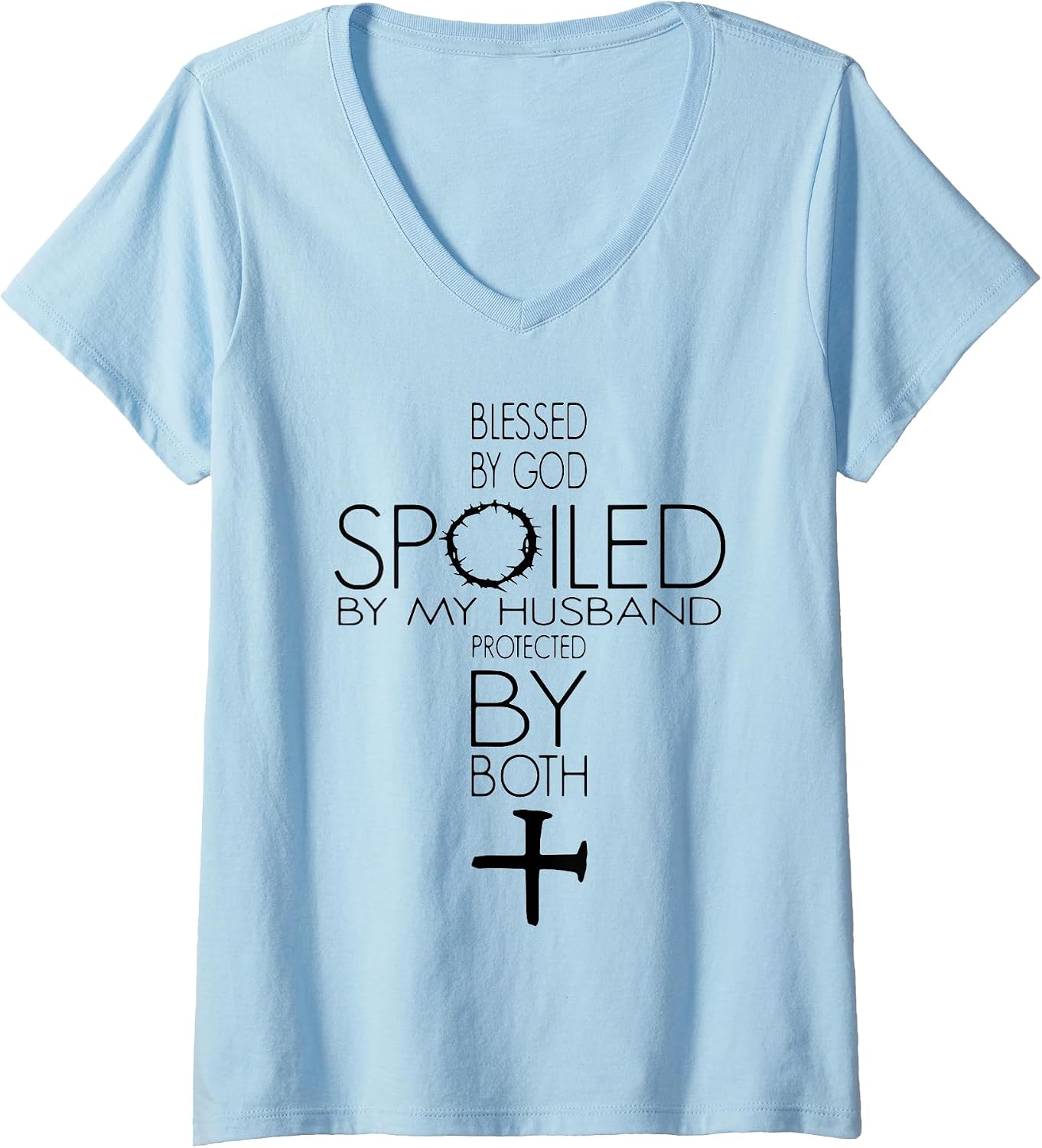 Blessed By God Spoiled By My Husband By Merch