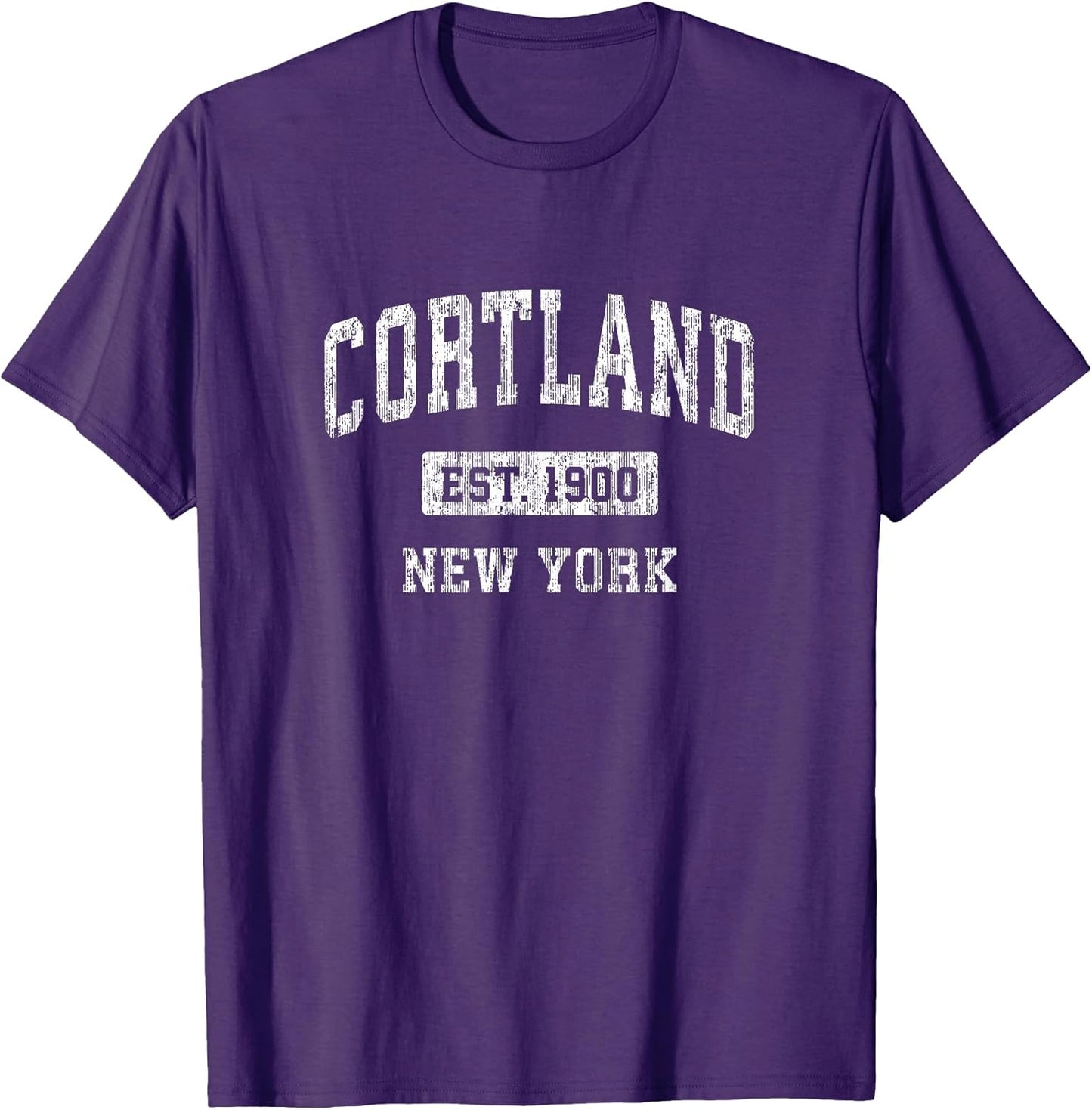 Cortland NY Retro T-Shirts & Tees