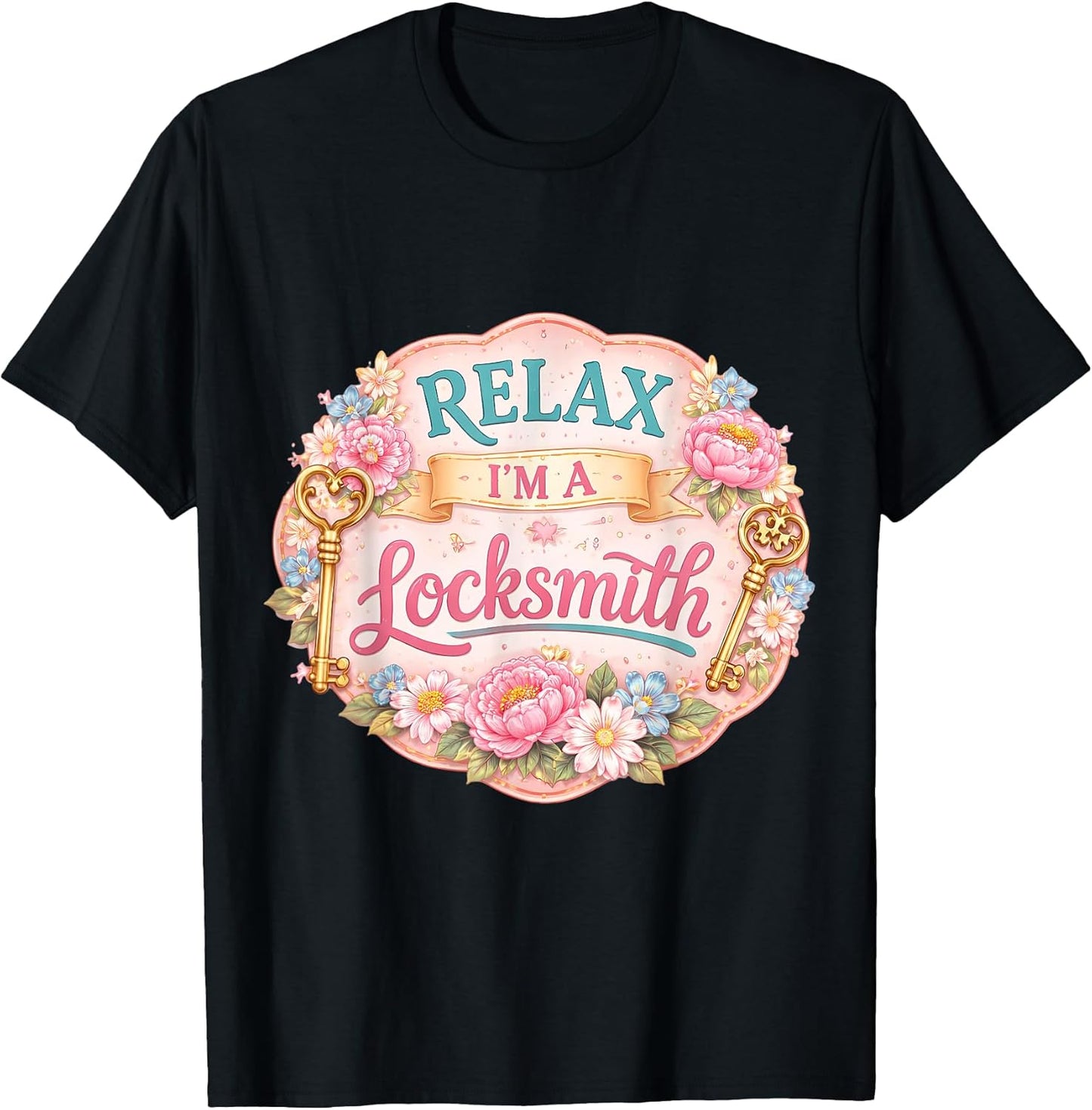 Relax I'm A Locksmith Woman Funny Female Merch