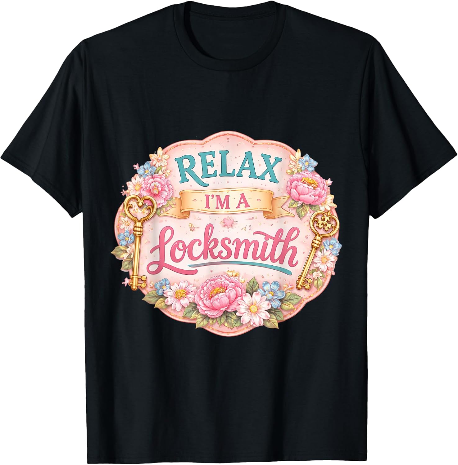 Relax I'm A Locksmith Woman Funny Female Merch