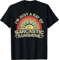 Im Just A Ray of Sarcastic Sunshine Novelty Humor Sarcastic T-Shirt