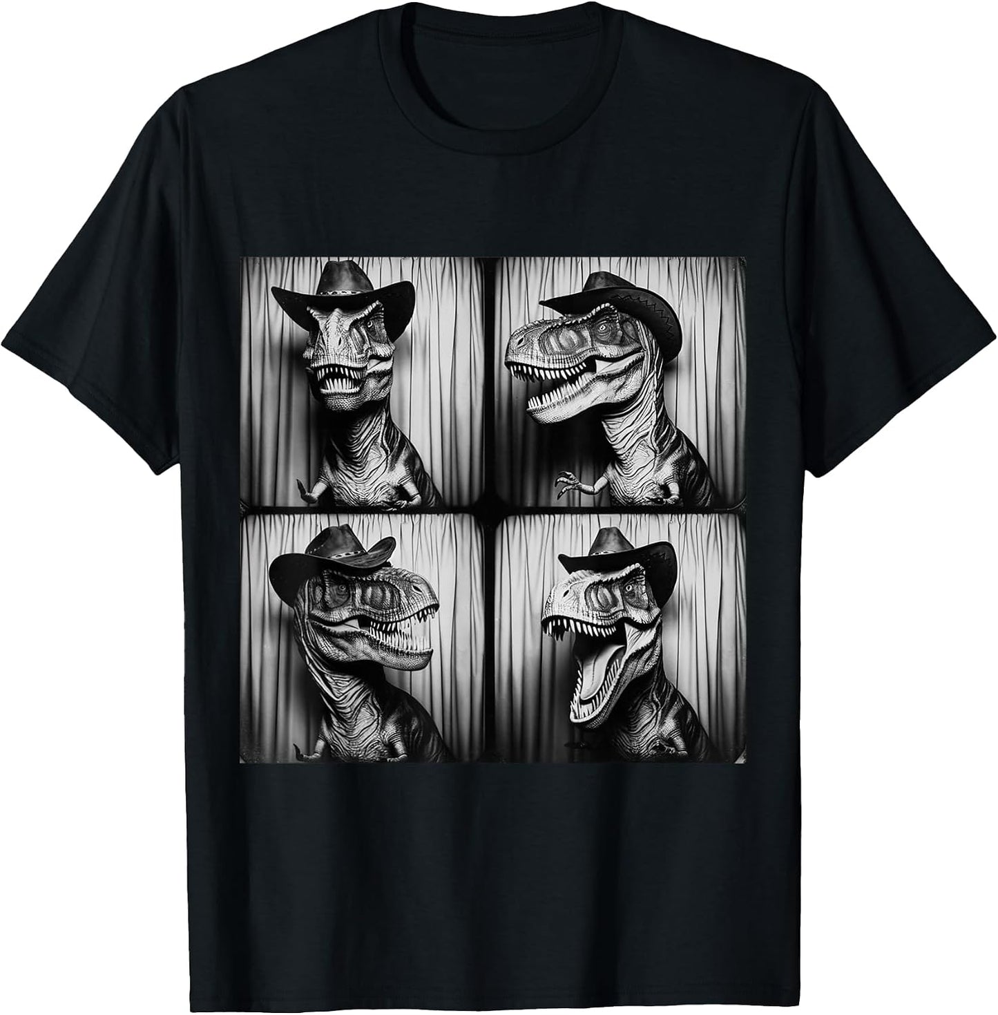 Animal Retro Funny Trex Cowboy Hat Selfie Apparel