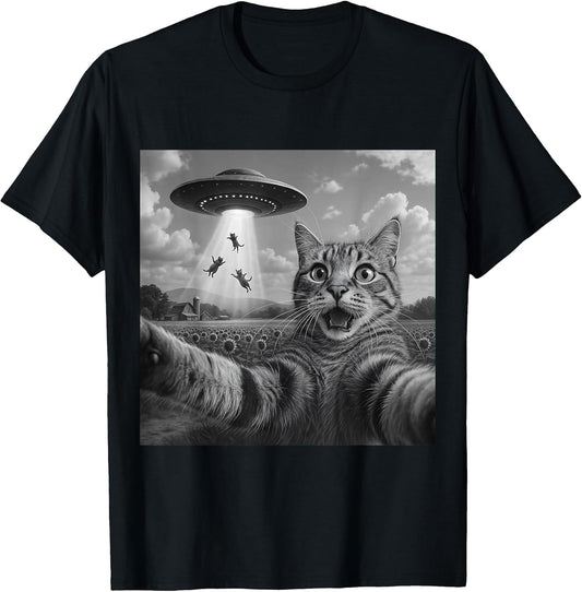 Funny Cat Shirts Men Teen Boys Graphic Tee Co