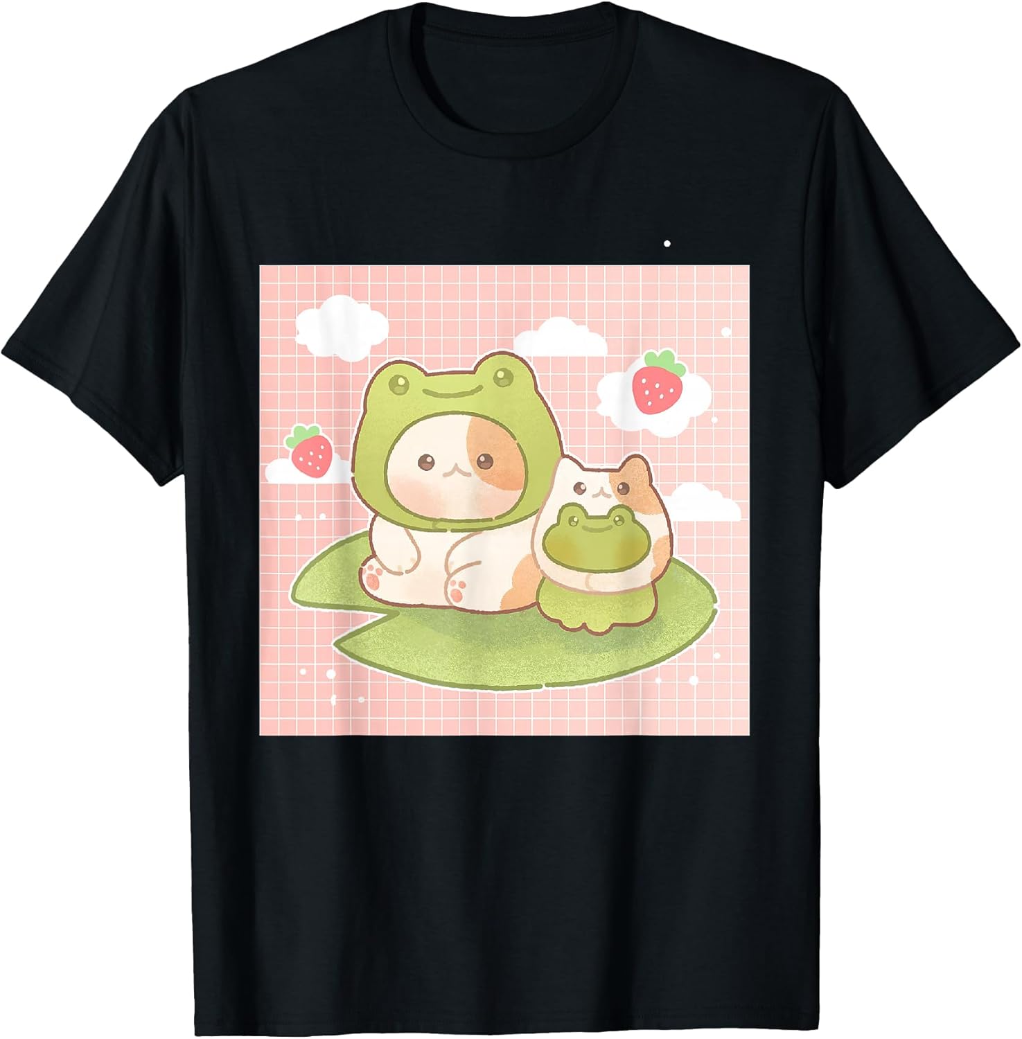 Cute Kitty Kitten Frog Apparel For Cat Mom Cat Dad