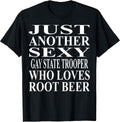 Cool Gay State Trooper Humor Quote Merch