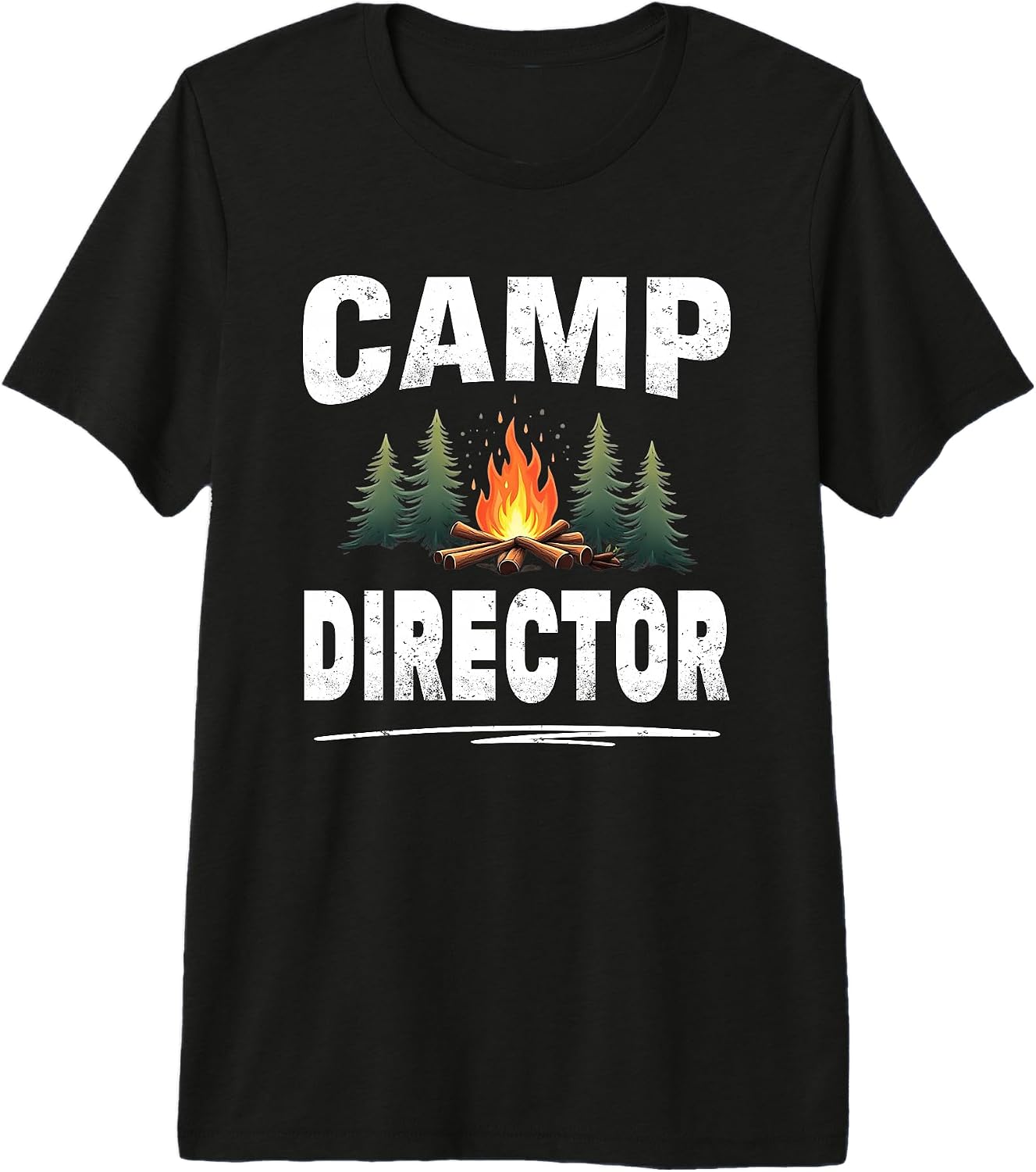 Funny Summer Vacation Trip Campfire Design by TN