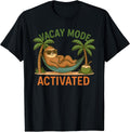 Chill Mode Activated Sloth Beach Sunset Summer