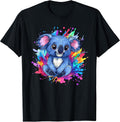 Colorful Koala Vibrant Splash Art