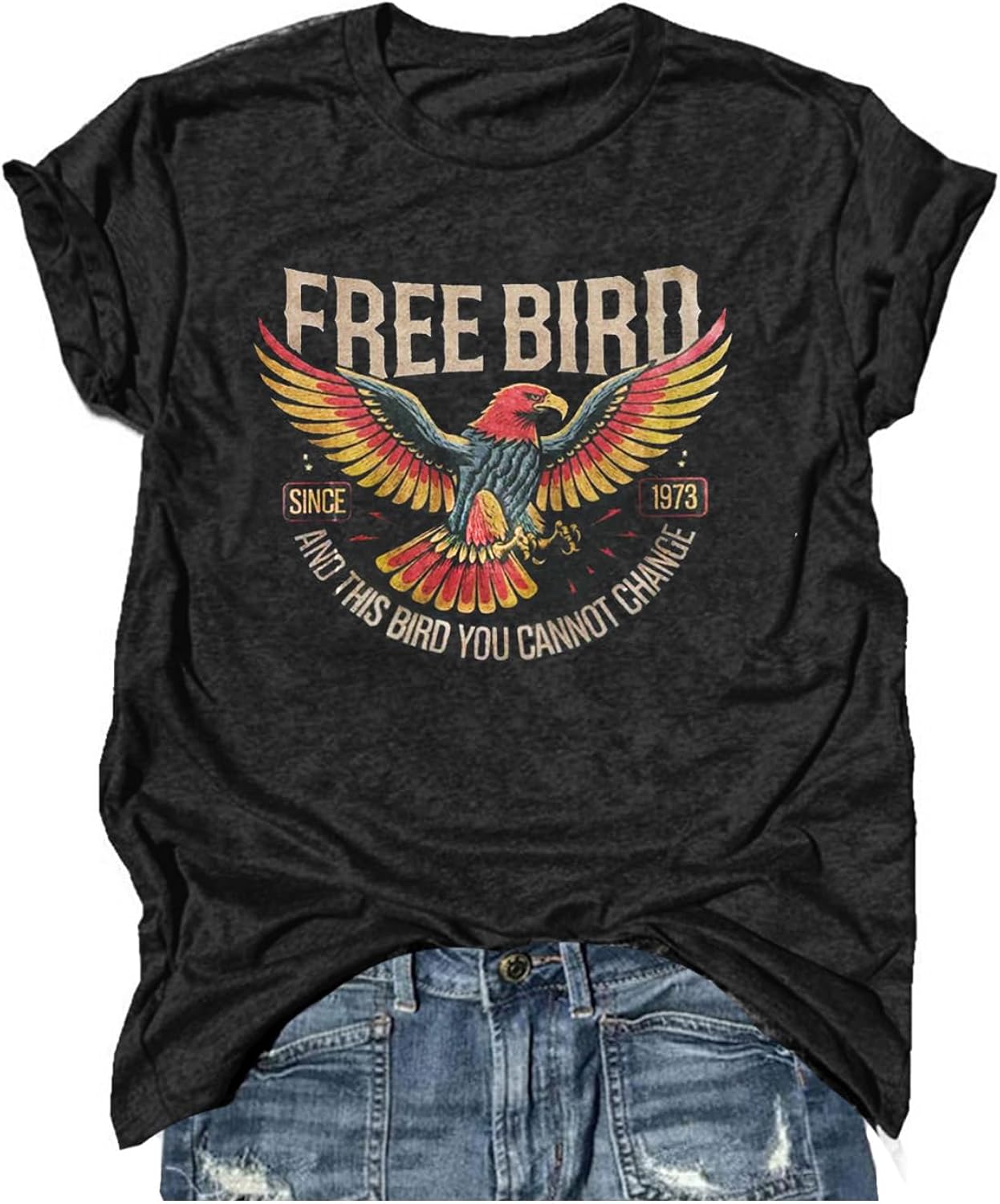 Country Concert Shirts for Women Vintage Graphic Tees Rock Band Shirt Country Western Cowgirl Shirts Casual Summer Tops