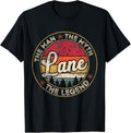 Lane First Name Personalized Vintage Retro