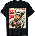 Sushi Kawaii Anime Japanese Cuisine