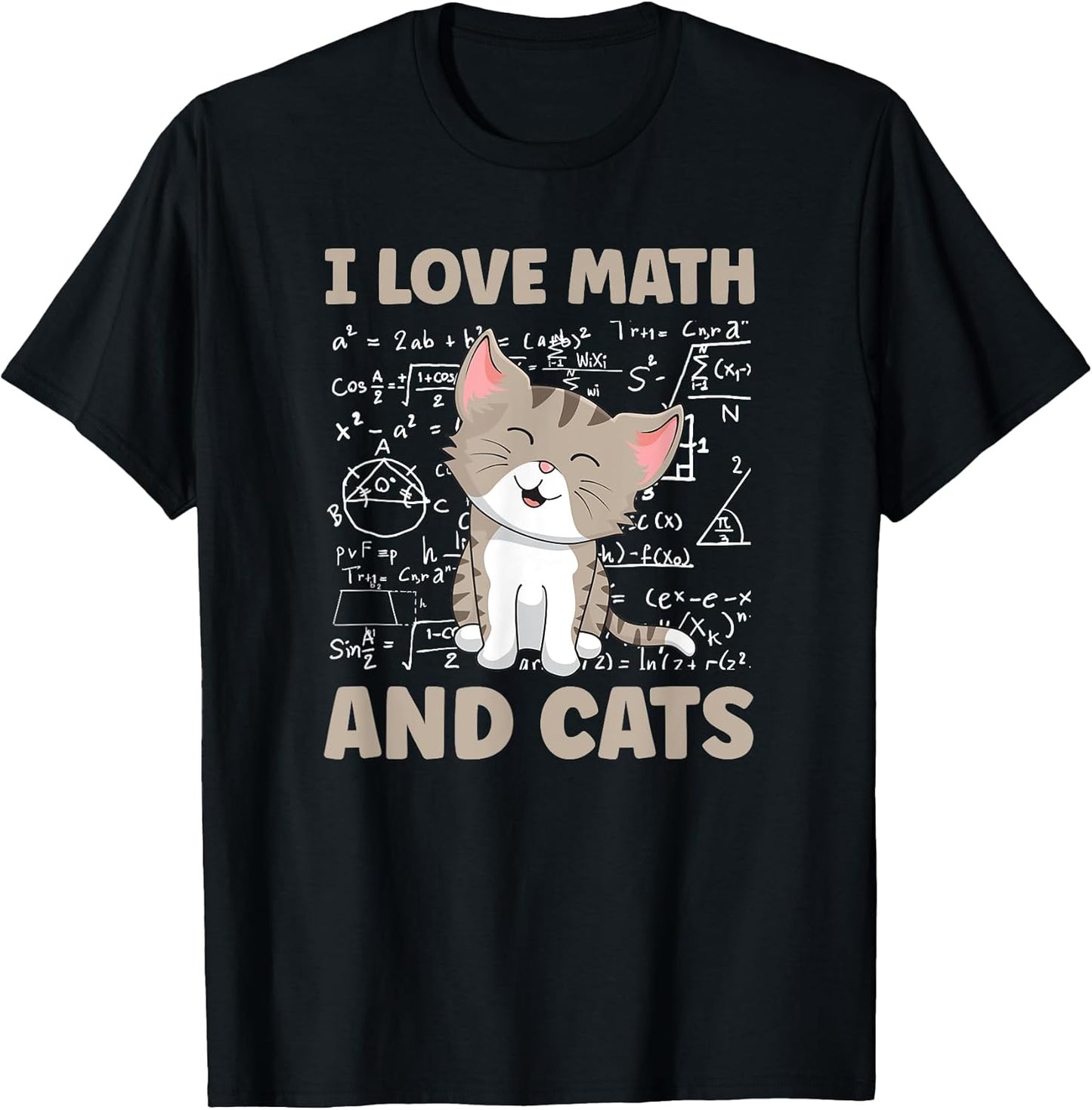 Math And Cats Lover Merch