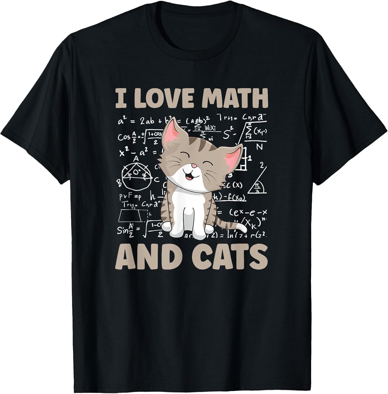 Math And Cats Lover Merch