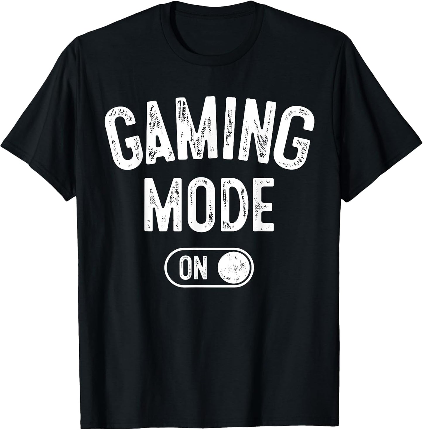 Gaming Mode On Funny Gamer Gift Men Kids Streamer Gaming T-Shirt