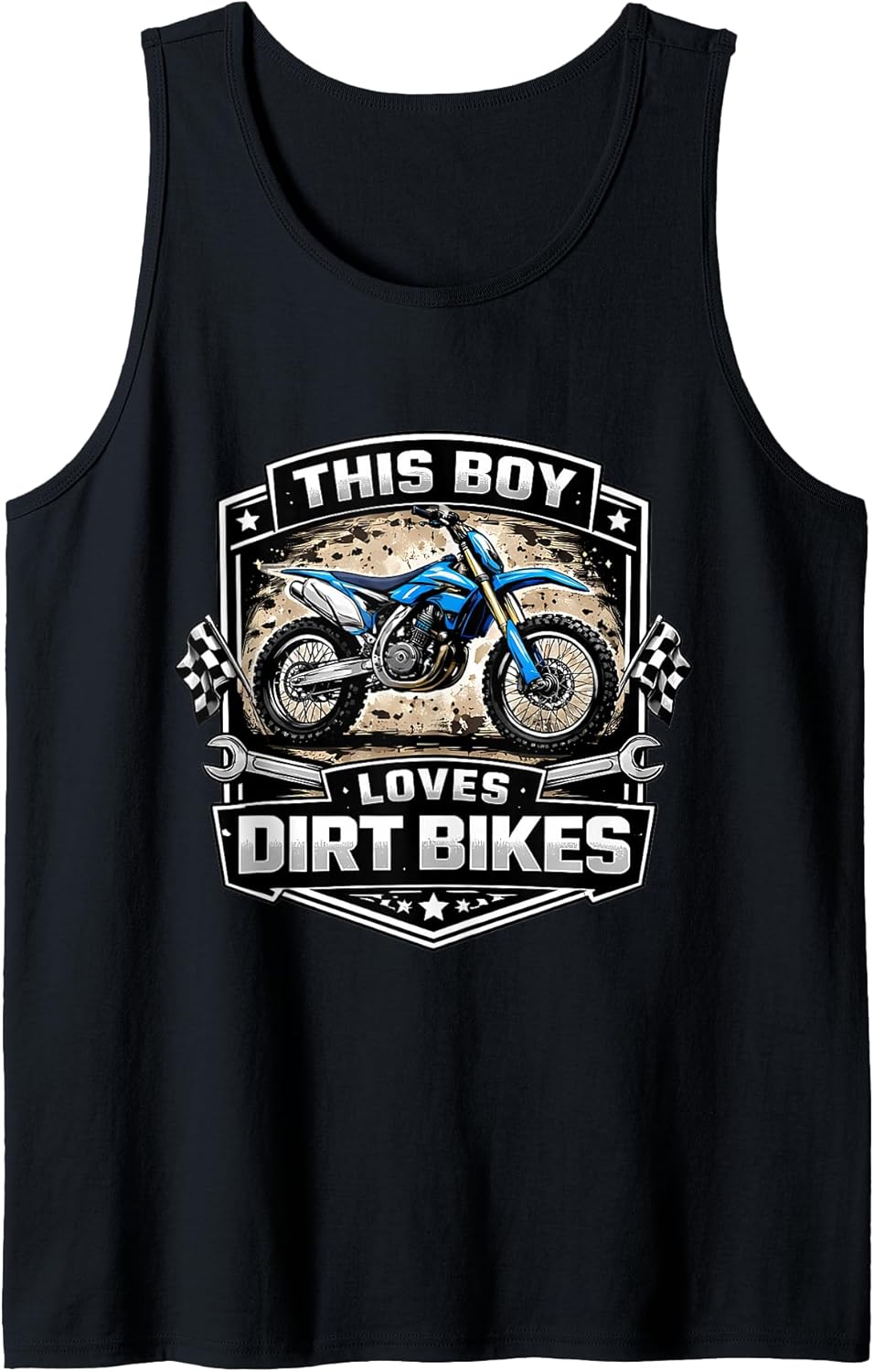 This Boy Loves Dirt Bikes Motocross Merch