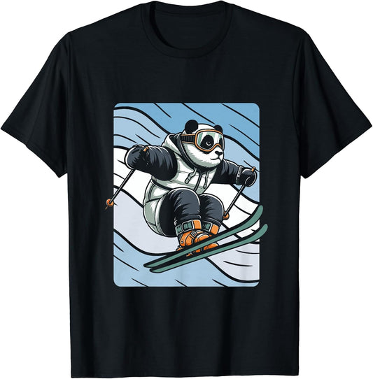 Ski Panda Downhill Skiing Wintersports
