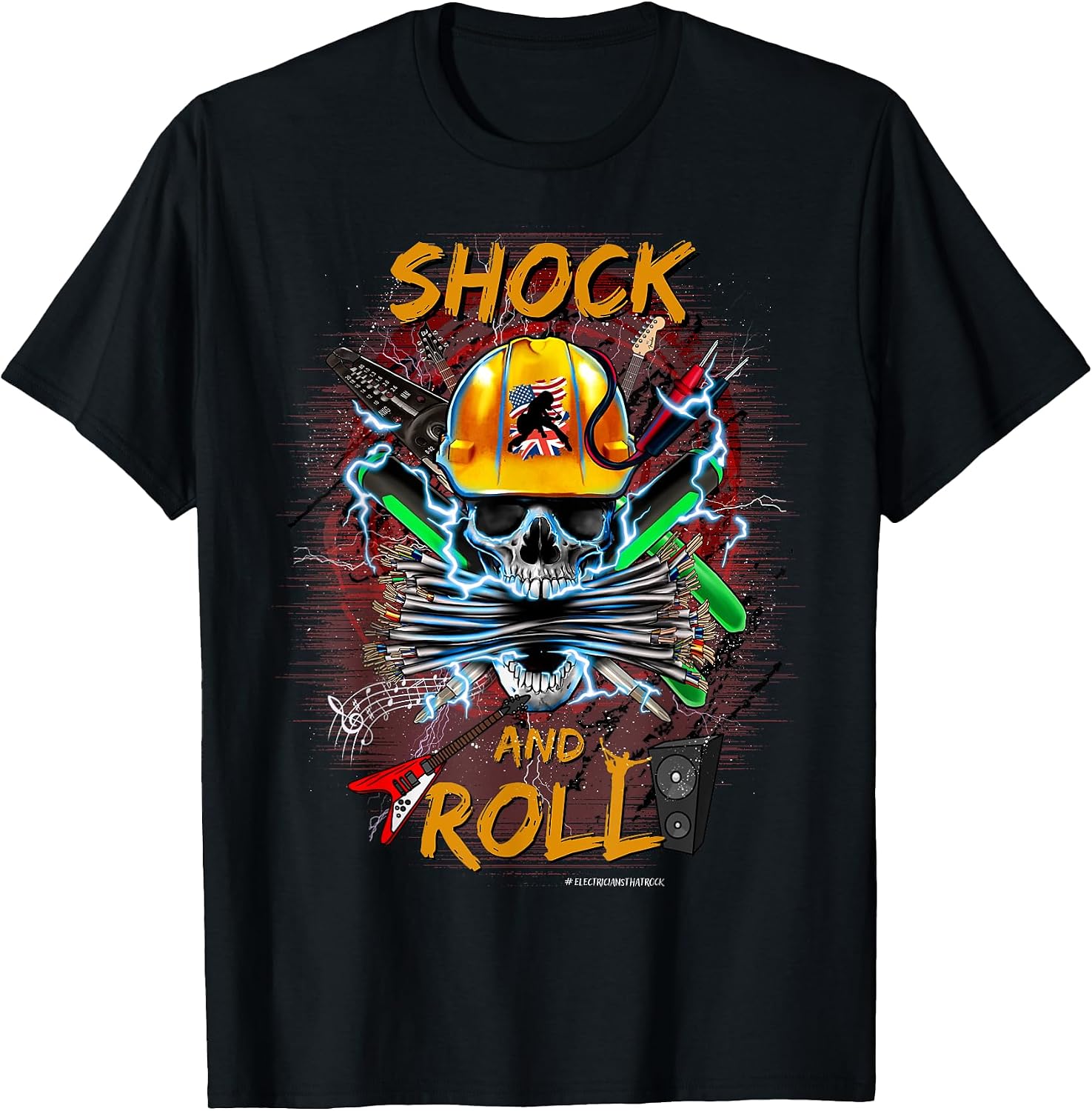 Rock and Roll Electricians Designs