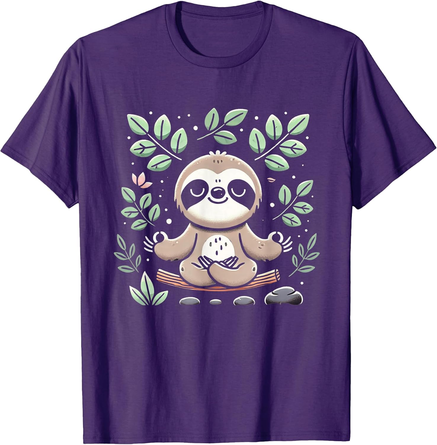 Sloth Meditating Meditation Life Apparel