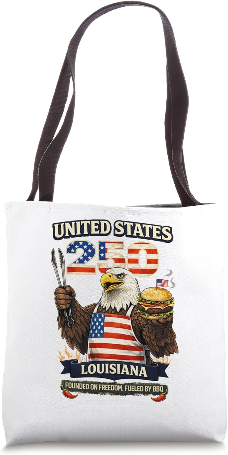 United States 250 Louisiana Tee Shirts BBQ Lovers