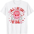 Valentine Vibes Cute Smile Face Fng Mea