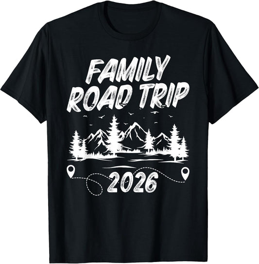 Matching Family Road Trip Family Vacay