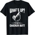 Guess What Chicken Butt Funny Farmer Gifts