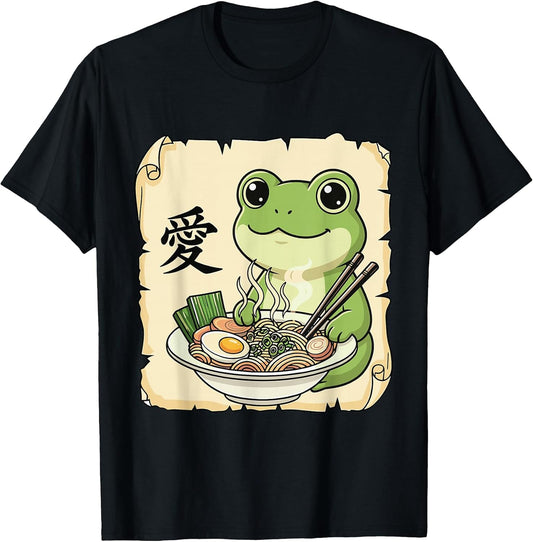 Ramen Frog Shirts Japanese Food Lovers Gifts
