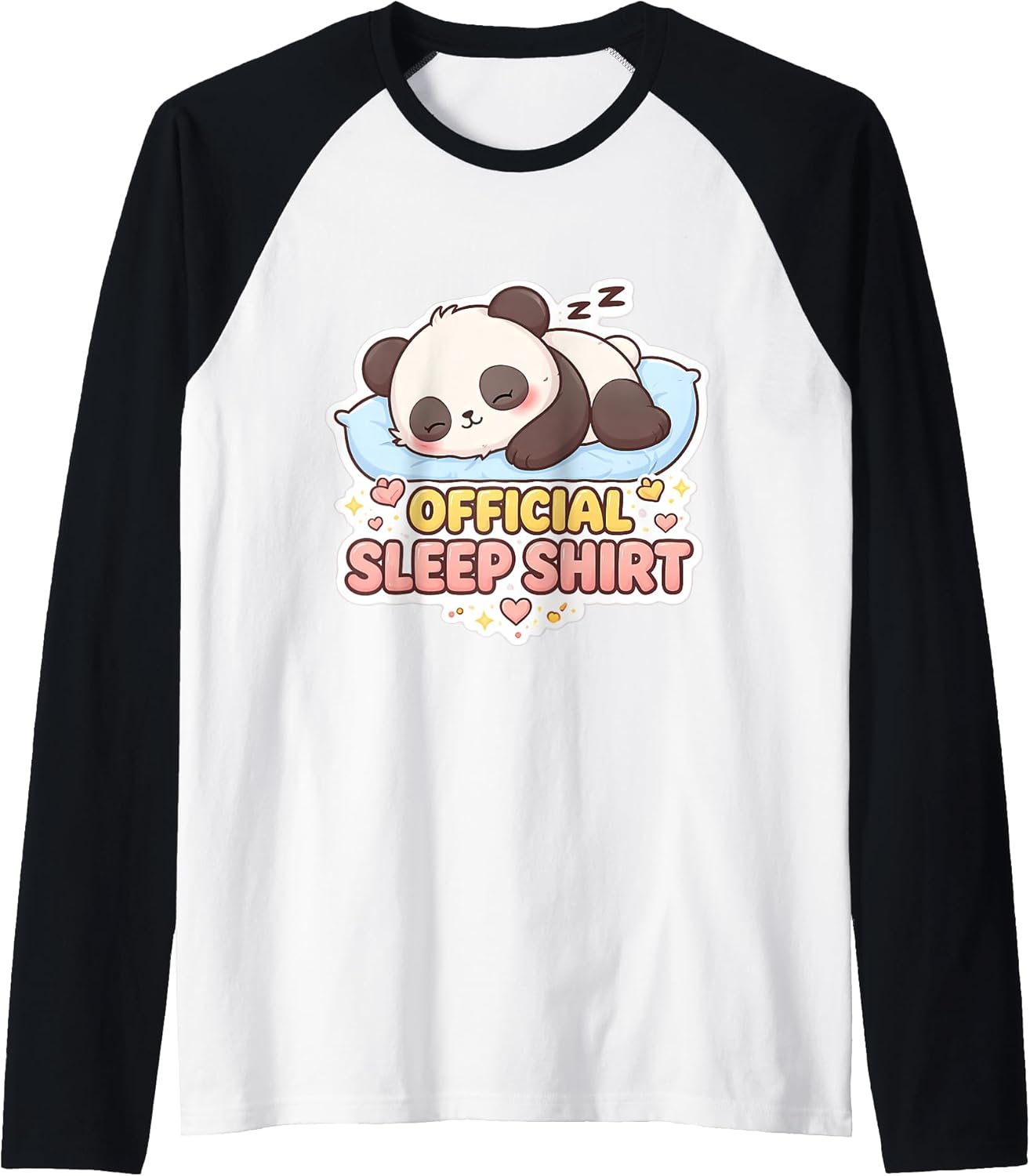 Official Sleep Shirt Cute Panda Sleeping Merch