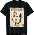 Funny Japanese Art Chicken Game Graphic Tee Men Women Teens T-Shirt