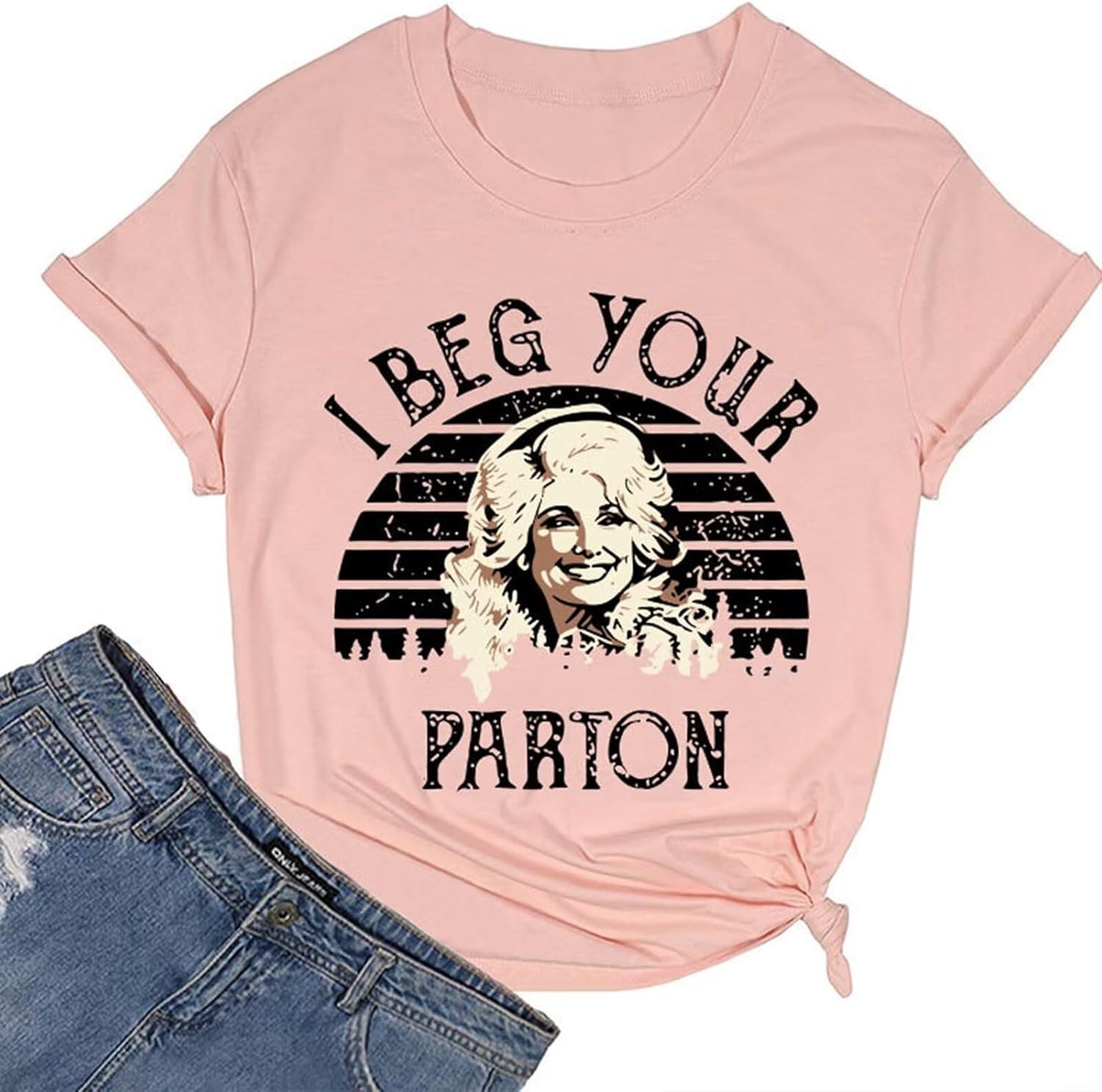 Country Music Legend Women T-Shirts I Beg Your Shirt Vintage Funny Graphic Tee Band Fans Rock N Roll Cool Retro Tops