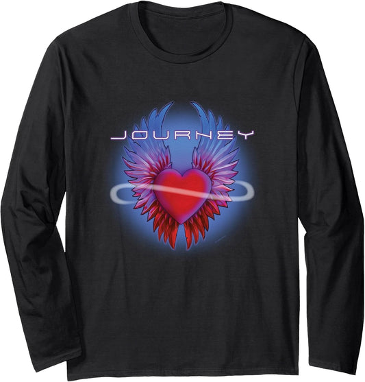 Band Infinity Winged Heart Music Vintage Band Long Sleeve T-Shirt